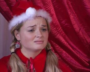 in Santa Costume on Hollyoaks HD 1080i!