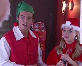 in Santa Costume on Hollyoaks HD 1080i!