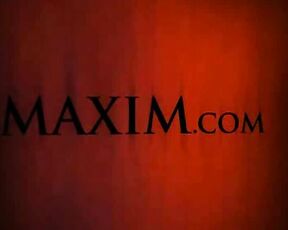 Maxim magazine March 2010 photoshoot video!