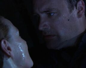 wet and in bra from Stargate Atlantis S02E14 Grace Under Pressure HDTV!