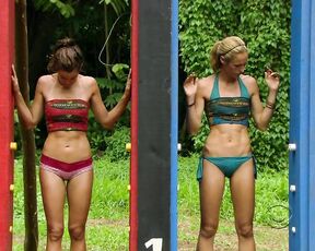 Stephenie LaGrossa and Candice Woodcock on Survivor S20!