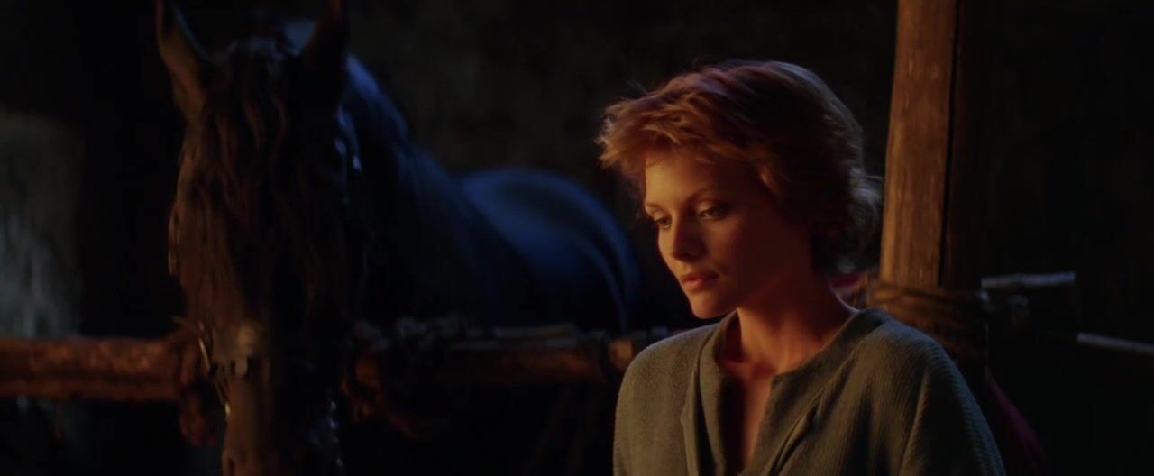 Cleavage in Ladyhawke!