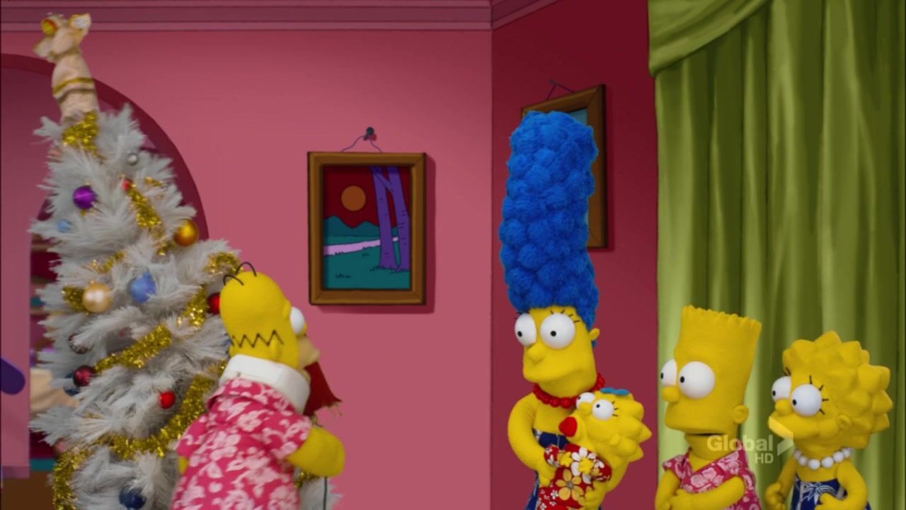 on The Simpsons HiDef 720p!