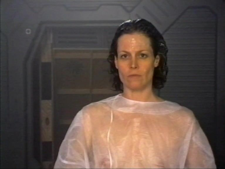 See-Thru from Alien Resurrection costume test!