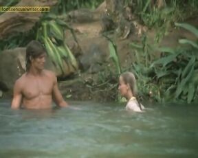 Nude with Big Bare Breasts in Tarzan, the Ape Man!