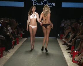 Beach Bunny catwalk compilation and backstage interview!