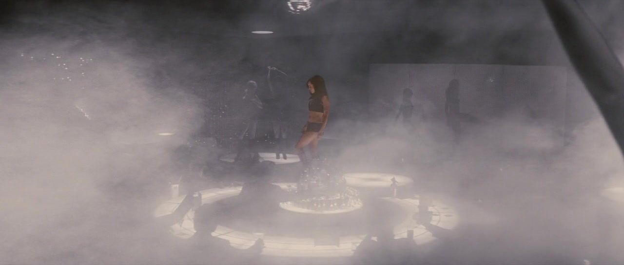 in Stripper clothes in X-Men BluRay 720p!