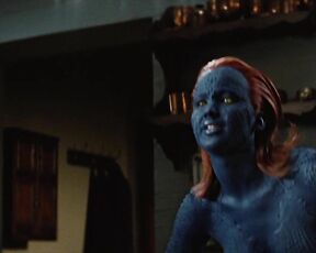 as Mystique in X-Men BluRay 720p!