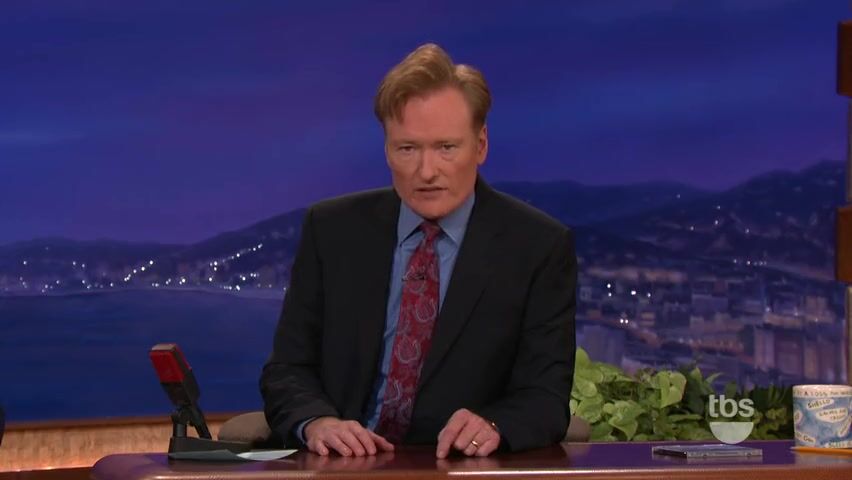 Huge Boobies on Conan!