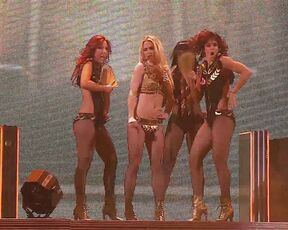 Hot performing Gimme more on Femme Fatale tour!