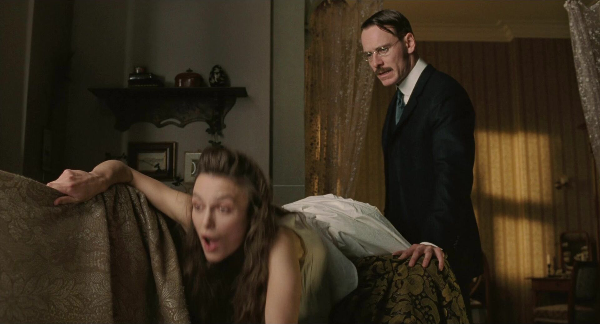 Topless in A Dangerous Method BluRay 1080p!