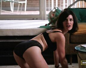 in Underwear and Side Boob on Mad Men s05e01e02 HiDef 720p!