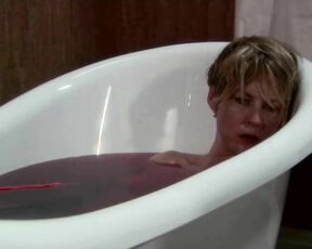 Topless in bathtub on Damages s05e01 HiDef 720p!