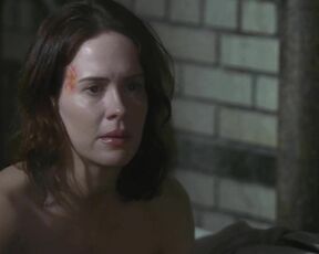 and Sarah Paulson Nude on American Horror Story s02e02 HiDef 1080p!