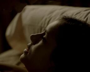 in Bra in bed on The Vampire Diaries s04e07 HiDef 1080p!