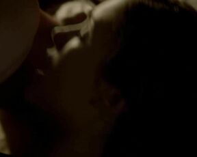 in Bra in bed on The Vampire Diaries s04e07 HiDef 1080p!