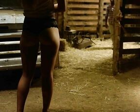 Alexandra Daddario and Tania Raymonde in Undies and Side Boob in Texas Chainsaw HiDef 720p!