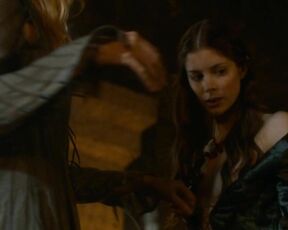 Charlotte Hope and Stephanie Blacker Nude on Game of Thrones s03e07 HiDef 720p!