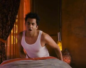 in Underwear from Harold and Kumar Escape From Guantanamo Bay!