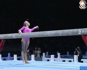 Exhibition Routine on the Beam!