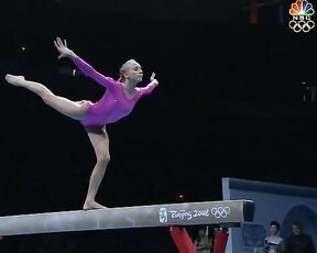 Exhibition Routine on the Beam!