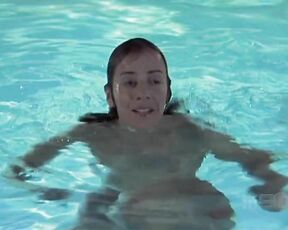 and Parker Posey Nude underwater and above water in The Anniversary Party!