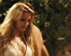 slight See-Through and in Bikini in Never Back Down!