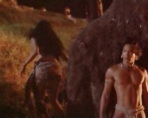 Topless in Pocahontas and Rapa Nui!