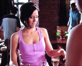 Cleavage on Hollyoaks!