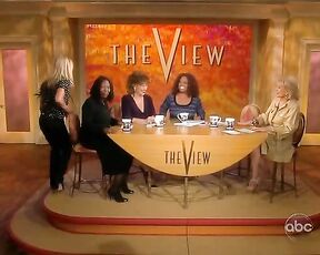 shaking her booty on The View!