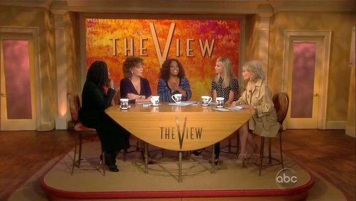 shaking her booty on The View!