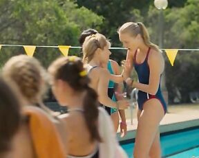 in swimsuit in The Black Balloon!