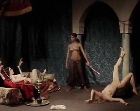 Arielle Dombasle and Marie Espinosa Nude from Gradiva!