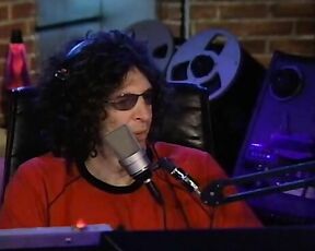 on Howard Stern!