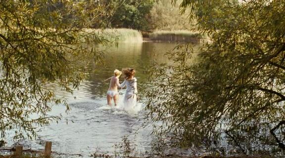 frollicking Nude in the water in Dangerous Parking!