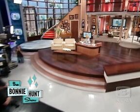 Cleavage on the Bonnie Hunt Show!