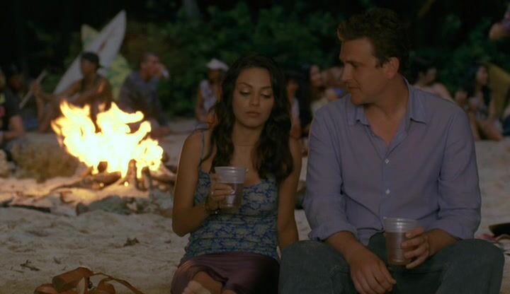 Cleavage,  Upskirt and in wet clothes in Forgetting Sarah Marshall!