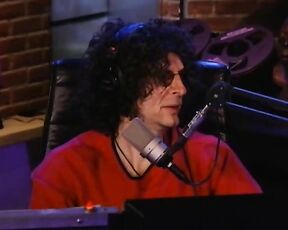 Naked on Howard Stern Stump The Perv!