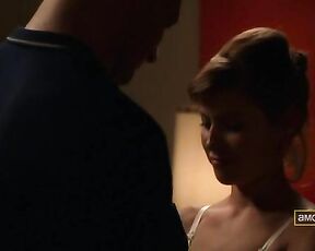 taking off her Underwear in Mad Men!