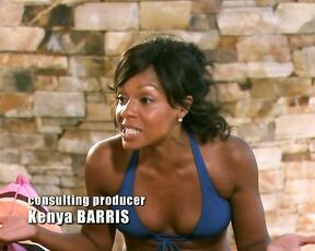 Brittany Daniel, Tia Mowry and Wendy Raquel Robinson in Bikinis on The Game S2e2!