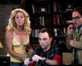 Hard Nipples on The Big Bang Theory!