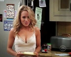 Cleavage and in Panties on 2 and a Half Men s06e04!