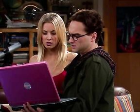 Cleavage and Pokers on Big Bang Theory!