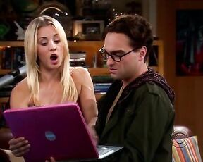 Cleavage and Pokers on Big Bang Theory!