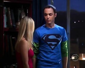 Cleavage and Pokers on Big Bang Theory!