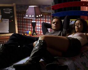 in shorts and hot top on Terminator The Sarah Connor Chronicles!