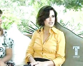 Penelope and Monica Cruz E Fashion interview!