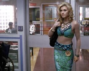 in mermaid costume on ER S15e5!