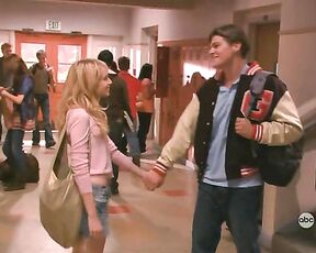 bouncing boobs while running appearance in the first ep of the Secret Life of the American Teenager!