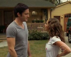 in Bra and more on Ghost Whisperer S04E09 and Talks to ET About Her Engagement on the set of Ghost Whisperer!
